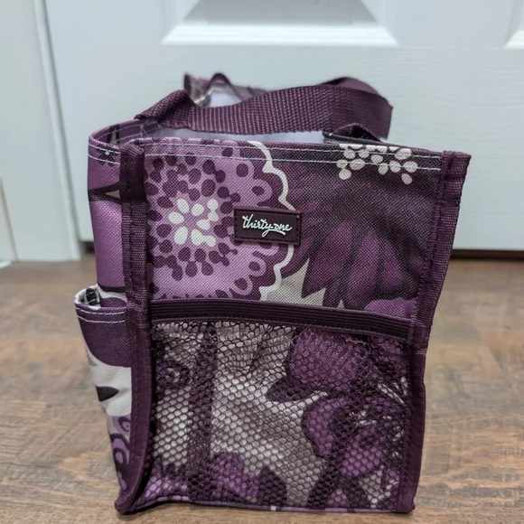 Thirty-One Plum Blossom Floral Caddy - Picture 4 of 10